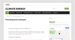 Desktop Screenshot of climateenergy.org.uk